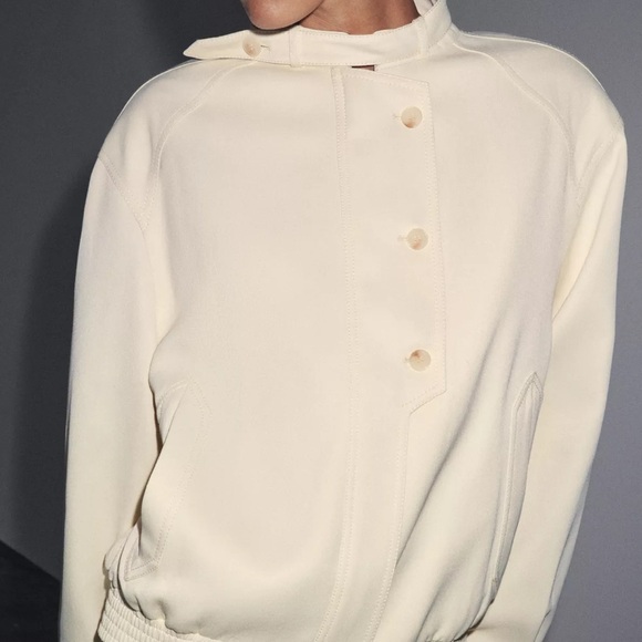 Zara Button-Up Jacket - Picture 3 of 8